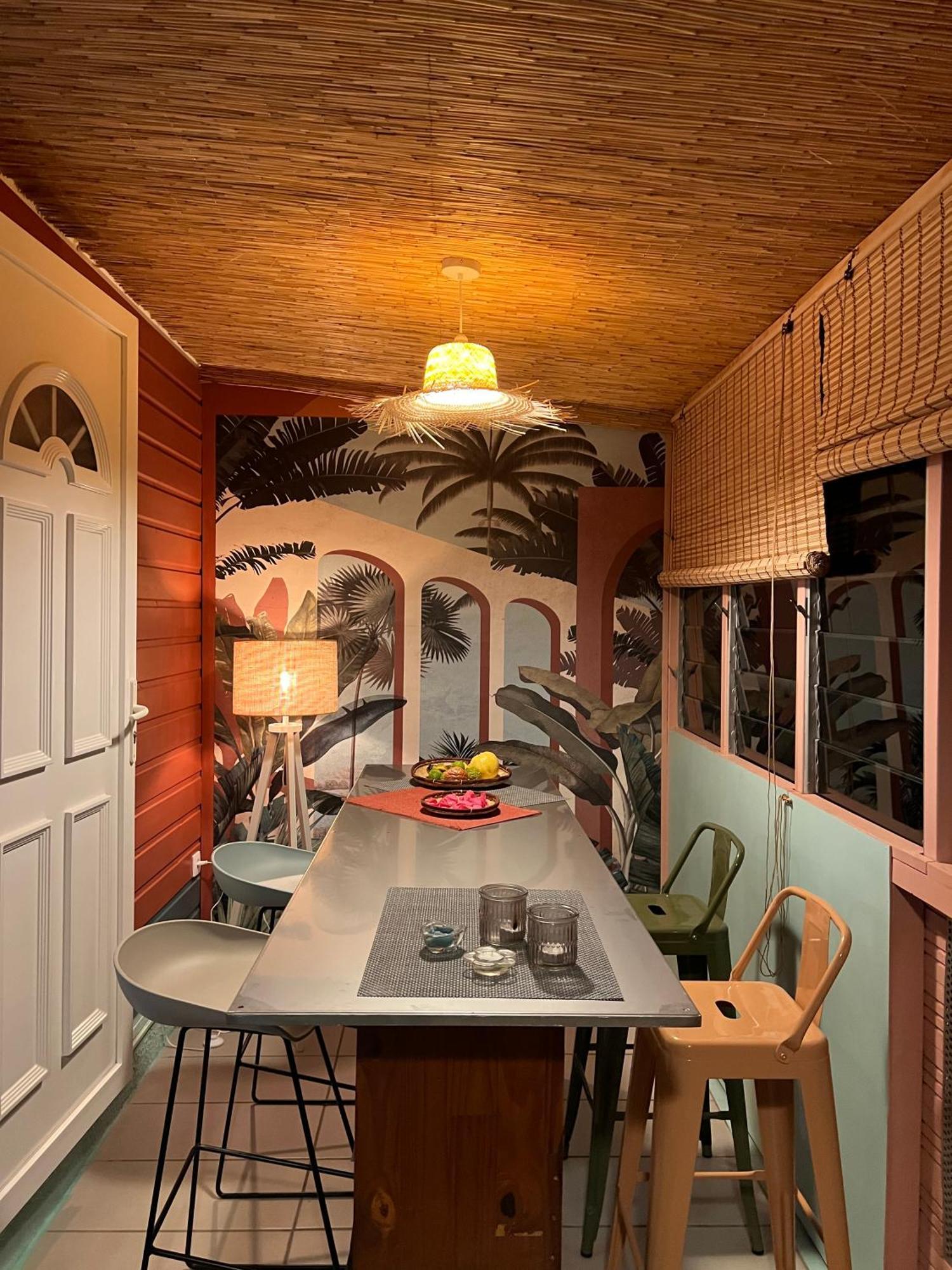 Villa Ti Moon, Entre Deux, Piscine Стая снимка