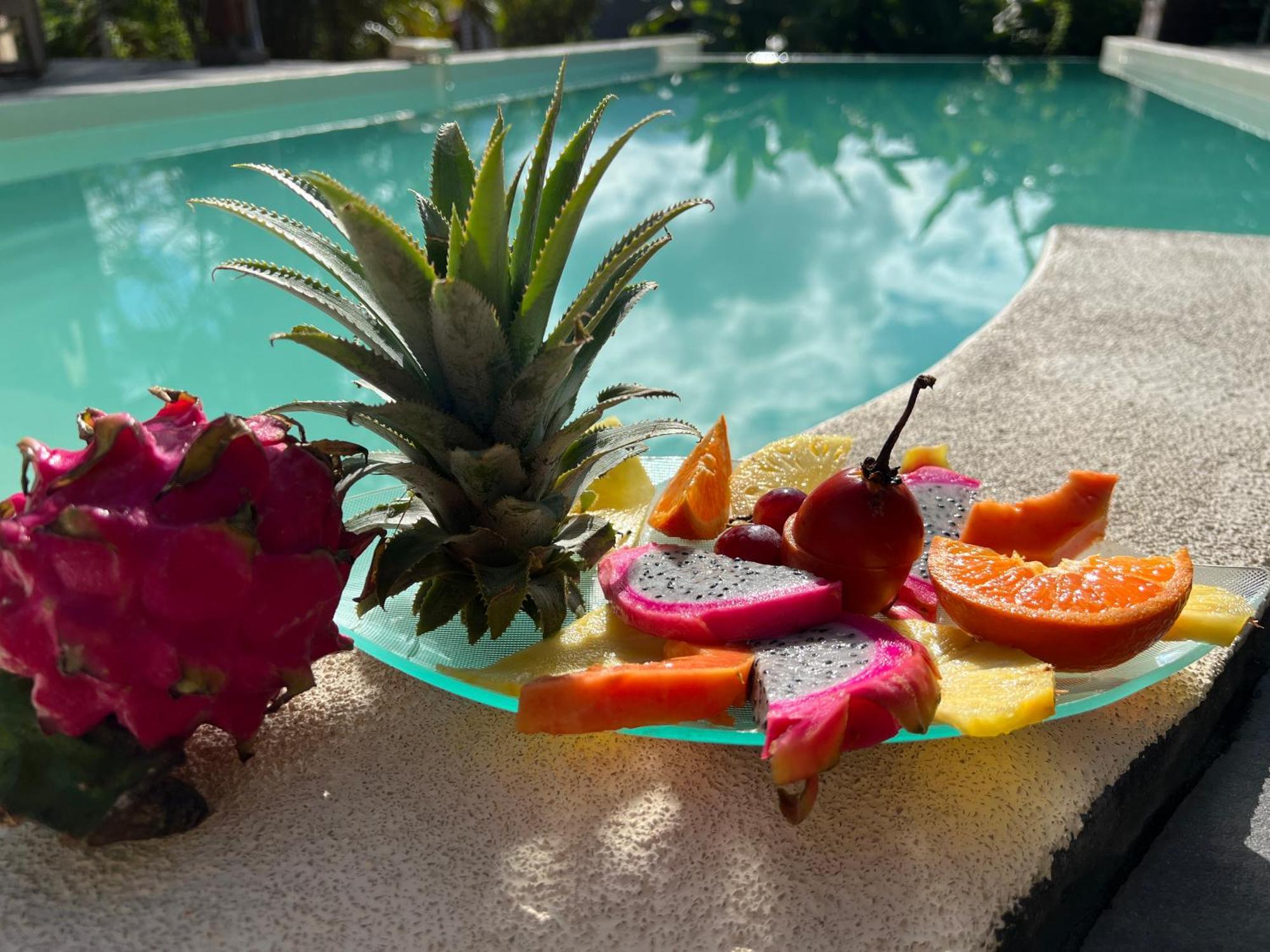 Villa Ti Moon, Entre Deux, Piscine Екстериор снимка