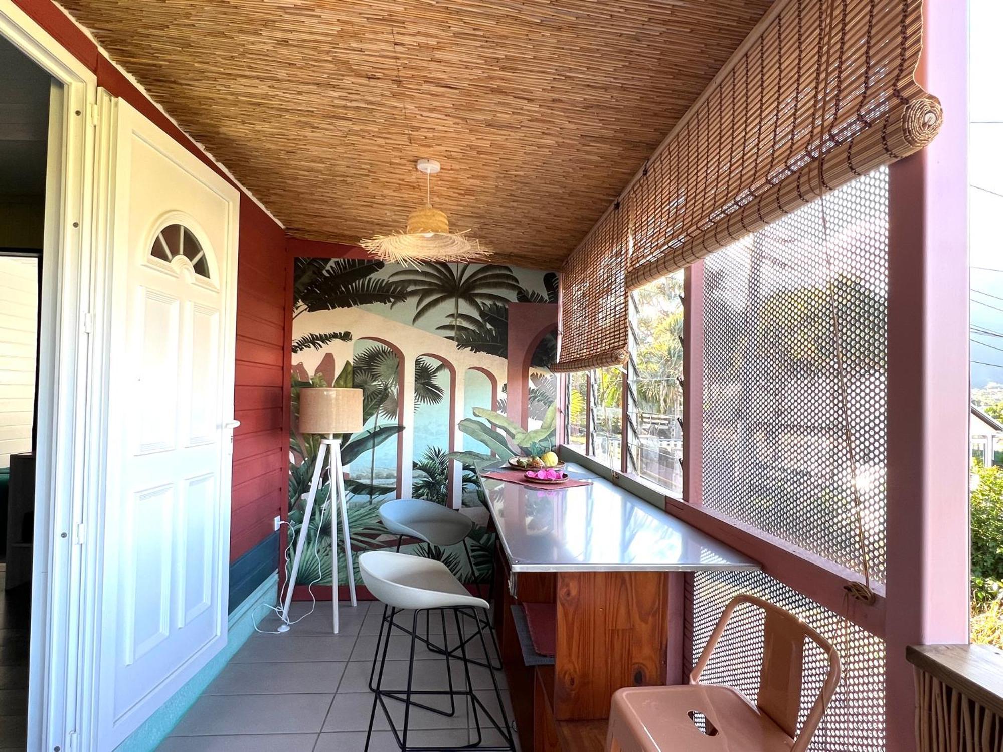 Villa Ti Moon, Entre Deux, Piscine Стая снимка