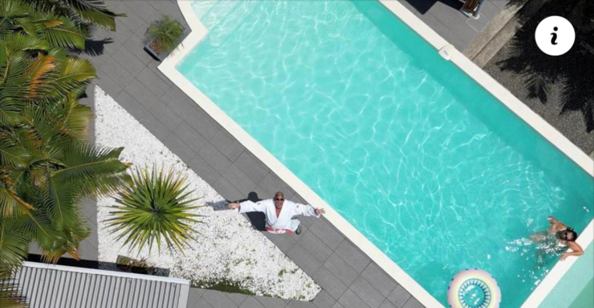 Villa Ti Moon, Entre Deux, Piscine Екстериор снимка